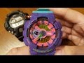 Casio G-Shock GA-110HC-6AER - ustawienia zegarka [PL]