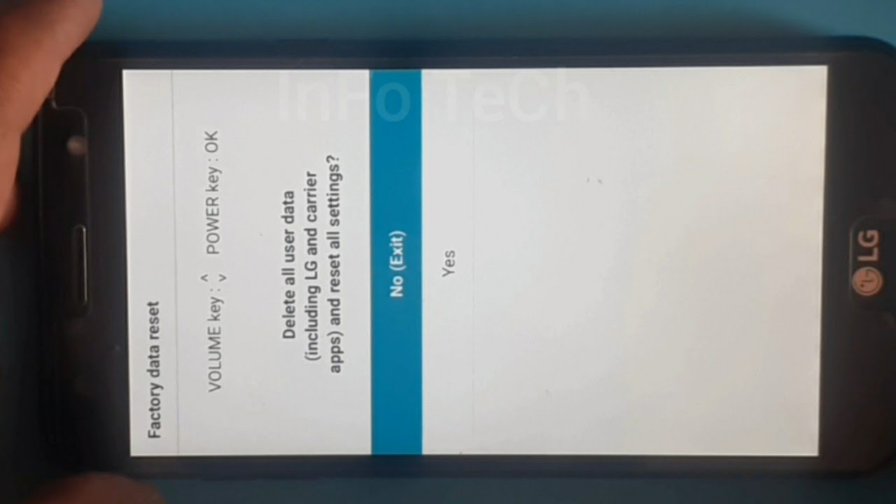 LG X5 Hard Reset/LM-X510L Factory Data Reset/LG X5 How to Reset pattern