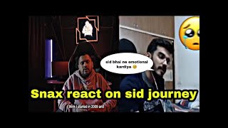 sid documentary s8ul snax gaming snax reaction on sid snax sid journey Bhai Join S8UL Story 🥹❤️