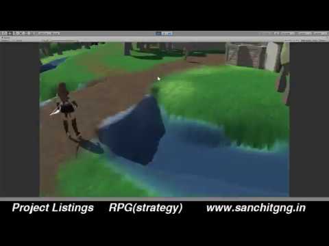 RPG(strategy) Unity 3D game development