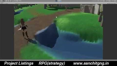 Project Listings RPG(strategy) Unity 3D game development