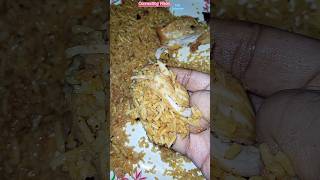 Chicken dum biryani with leg piece  || #youtubeshorts #ytshorts