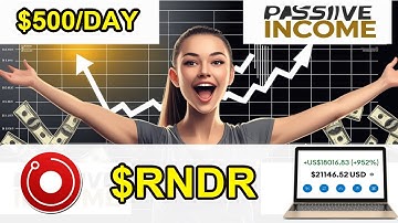 Stake Render Tokens for Massive Passive Income! Earn $500 Daily by Staking RNDR Coin