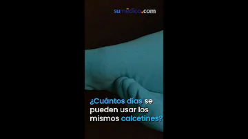 ¿Cuántos días puedes llevar calcetines?