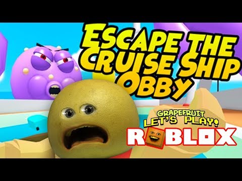 Roblox Escape Cruise Obby Grapefruit Gaming Vloggest - roblox escape gym obby grapefruit plays