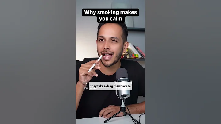 Why smoking makes you calm?