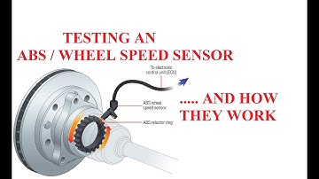 Testing an ABS Wheel Speed Sensor