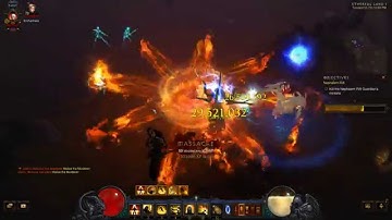 Diablo 3 Monk clearing a T6 rift in under 3 minutes