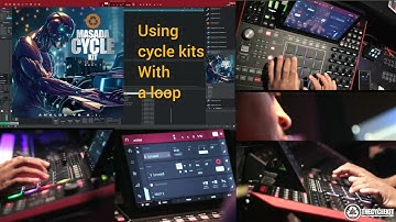 Using Masada cycle kits with a loop THECYCLEKIT.COM #mpc #cyclekit #drums