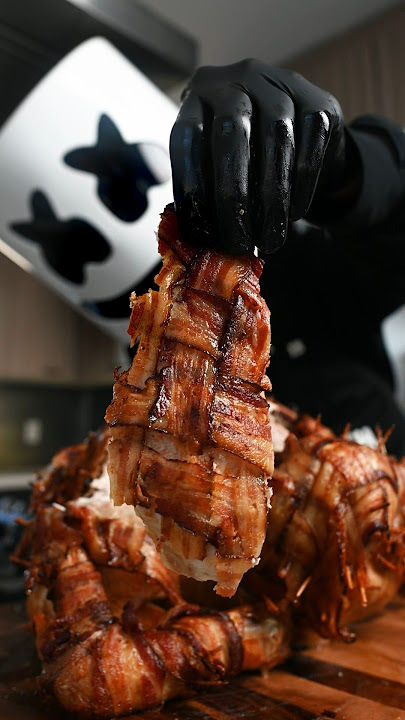 Bacon Wrapped Turkey #bacon #fried #turkey