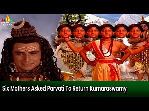 Six Mothers Asked Parvati To Return Kumaraswamy with Them| Episode 89 | Om Namah Shivaya Serial - SRIBALAJIMOVIES