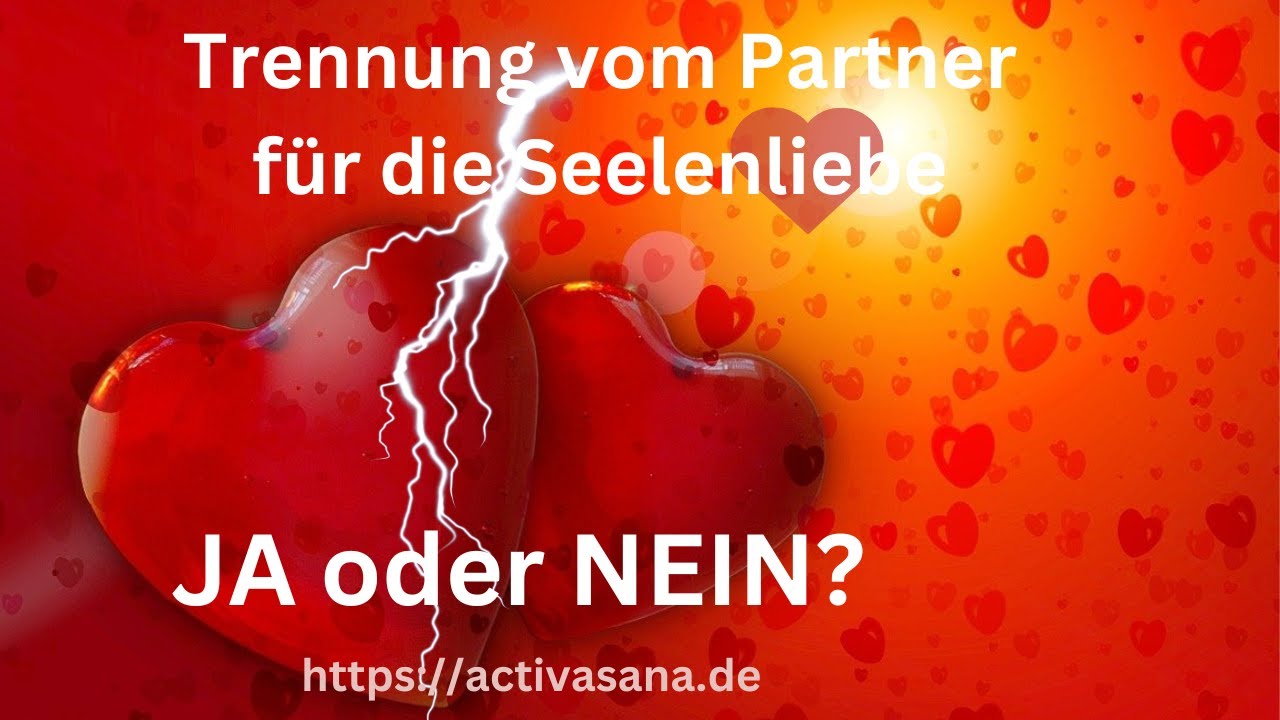 Trennung vom Partner für die Dualseele oder jemand anderen?