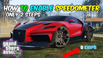 HOW TO ENABLE SPEEDOMETER IN GTA 5 | HOW TO ADD SPEEDOMETER USING MENYOO TRAINER | GTA 5 MODS 2025