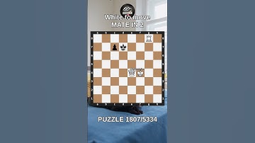 Chess puzzle series 🧩1807/5334 #chess #puzzle #learnchesstactics #magnuscarlsen #polgar #chessbooks