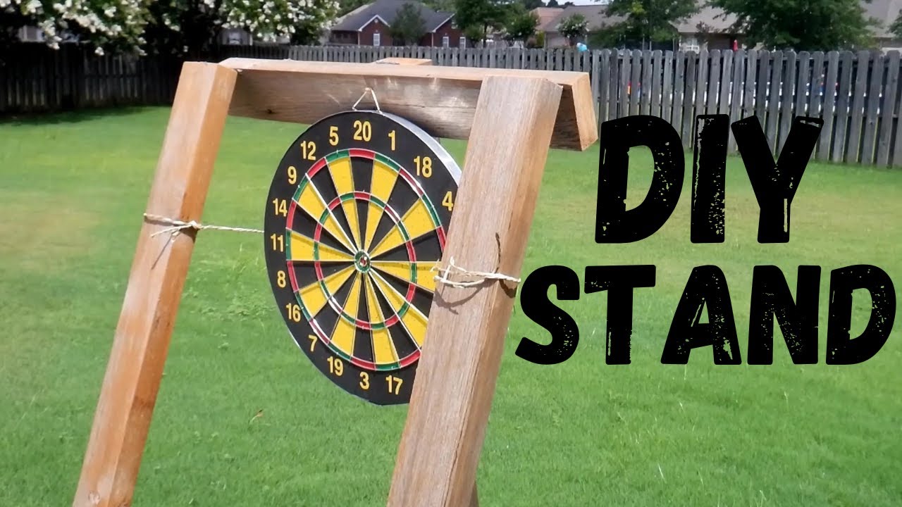 DIY Dartboard Stand