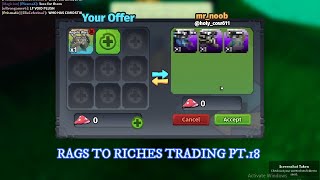 W trading  creatures of sonaria rags to riches pt18