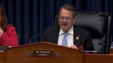 Chairman Bilirakis Delivers Opening Remarks at CMT Subcommittee Markup