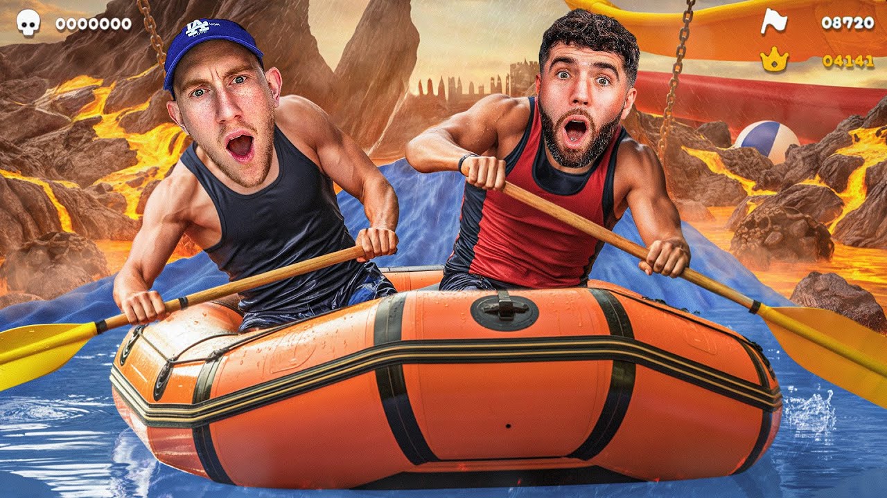 I WENT WHITE WATER RAFTING WITH ZERKAA!