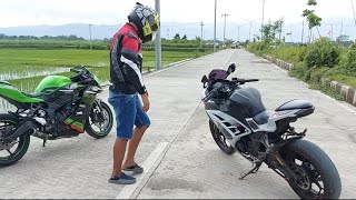 Merdunya suara zx25r vs ninja fi seperti Moto GP