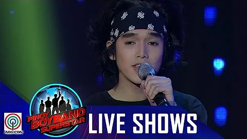 Pinoy Boyband Superstar Live Shows: Henz Villaraiz - "25 Minutes"