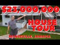 $23,000,000  HOUSE TOUR IN MANDEVILLE JAMAICA - MCKINLEY AWNING HOUSE