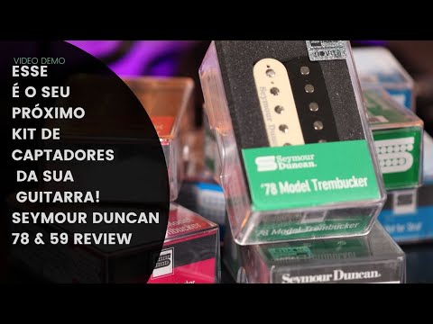 Vídeo: Quais guitarras têm captadores seymour duncan?