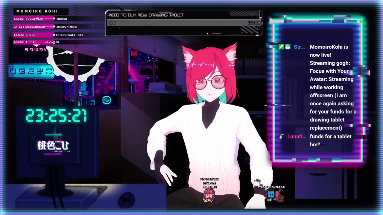 Streaming while working offscreen (Please help me replace my drawing tablet)