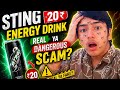Sting Energy drink |real ya dangerous scam 😨|reality-based | Tech loop