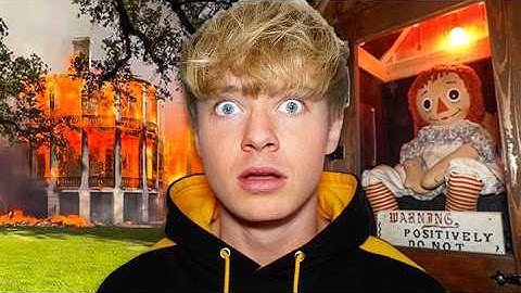 The Real Annabelle Doll is Missing?! | Sam and Colby React