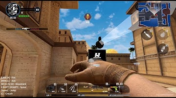 Hazmob FPS - climbing wall discovered [Egypt map] #freegames #gaming #actiongames #fpsgames