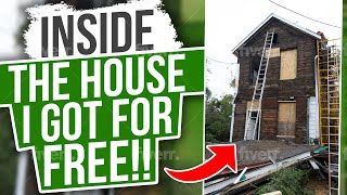 Inside the house I got for FREE!