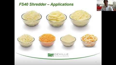 Webinar Wednesday Series Full Block Shredding on the FS40