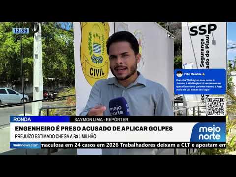 Engenheiro é preso acusado de aplicar golpes com prejuízo estimado em R$ 1 milhão | Ronda