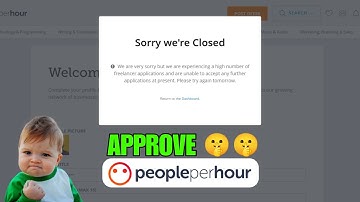 WORKING TRICK 🔥: How to Approve PeoplePerHour account in 2025 - Sorry we