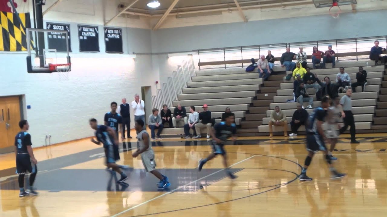 St. Vincent Pallotti/Gilman Basketball 12302014 Clip 3 YouTube