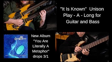 Consider the Source "It Is Known" unison guitar/bass play-along