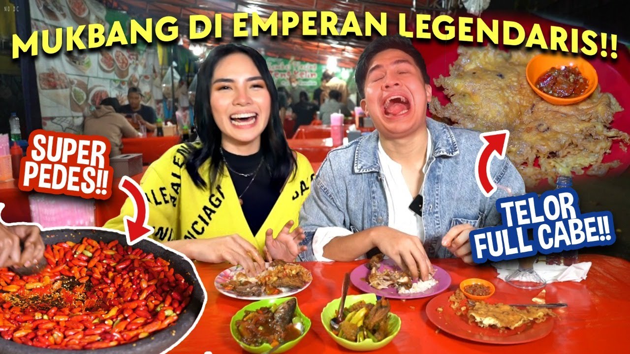 Jerome Polin Mukbang di Emperan Bareng MGDALENAF!