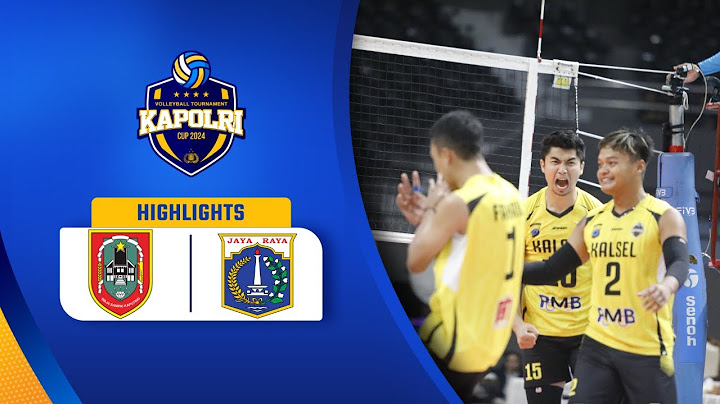 Highlight Kapolri Cup 2024 Putra - Kalimantan Selatan vs DKI Jakarta 3-0| Moji