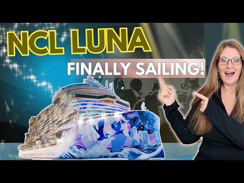 Norwegian Luna Just Left the Shipyard | NCL's Newest Ship