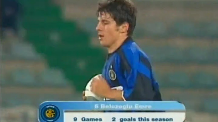 Emre Belözoğlu'nun kariyerinin en büyük maçı. Lazio 3-3 Inter. Serie A 2002-03