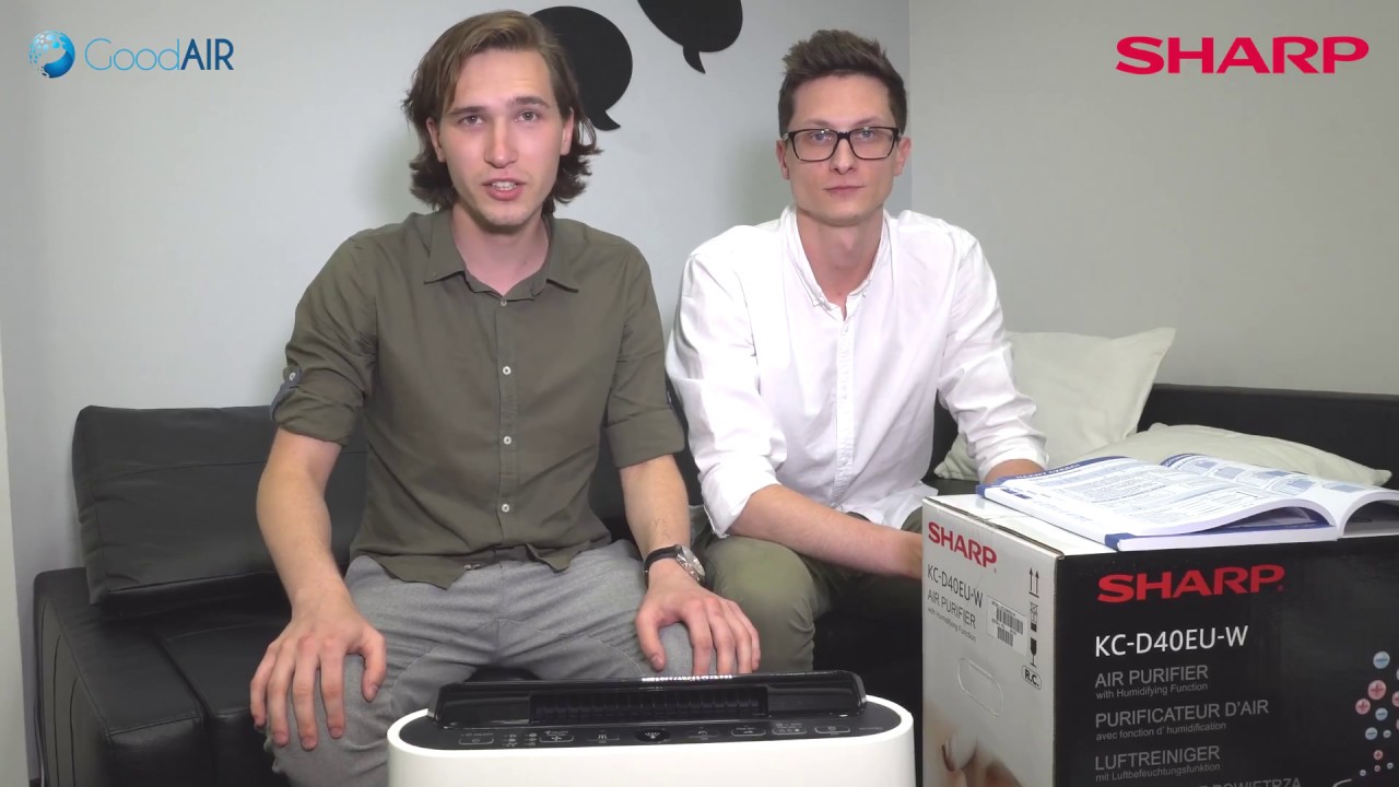 UNBOXING🔆Sharp KC D40EUW🔆 - nowy oczyszczacz powietrza
