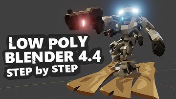 Step by Step Low Poly Modeling in Blender 4 4