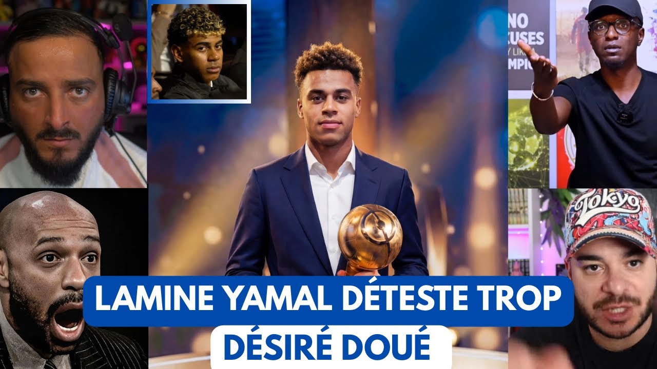 🚨POLÉMIQUE : LAMINE YAMAL REFUSE D’APPLAUDIR DÉSIRÉ DOUÉ AUX GLOBE SOCCER AWARDS !