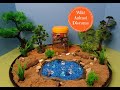 Terra by battat wild animal figures watering hole tray small world diorama  learn animal names