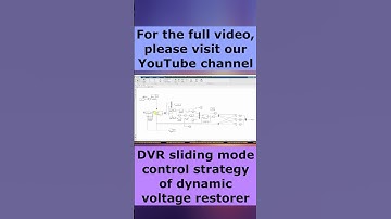 Sliding mode control strategy of dynamic voltage restorer