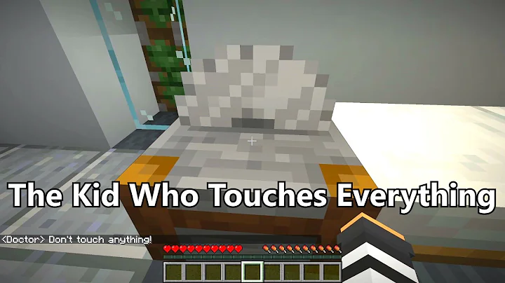 Types of Kids Visiting The Doctor Portrayed by Minecraft