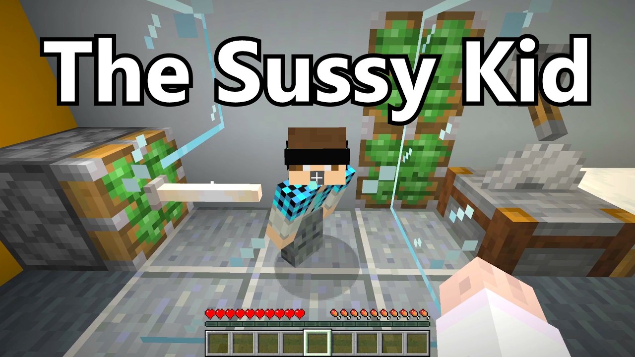 Types of Kids Visiting The Doctor Portrayed by Minecraft