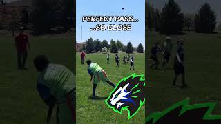 Micheal's Perfect Pass #i9sports #flagfootball