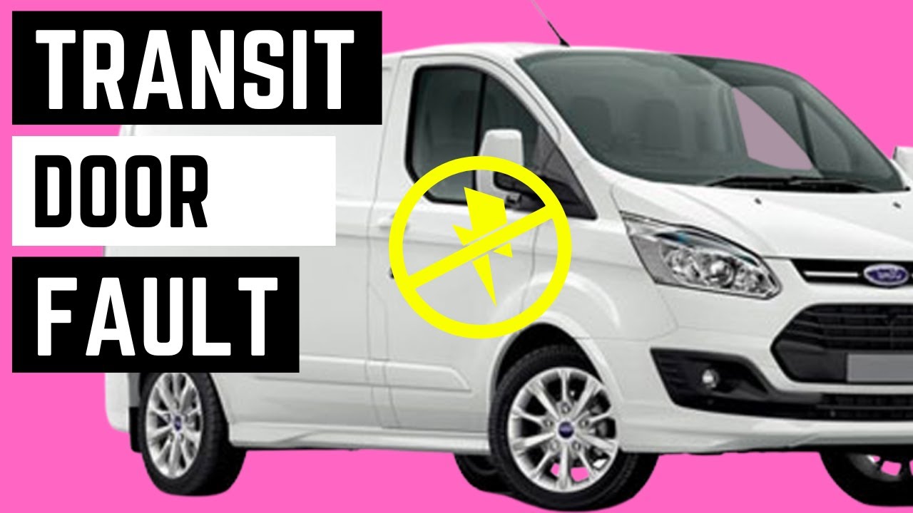 Replace Ford Transit connect window regulator button on the