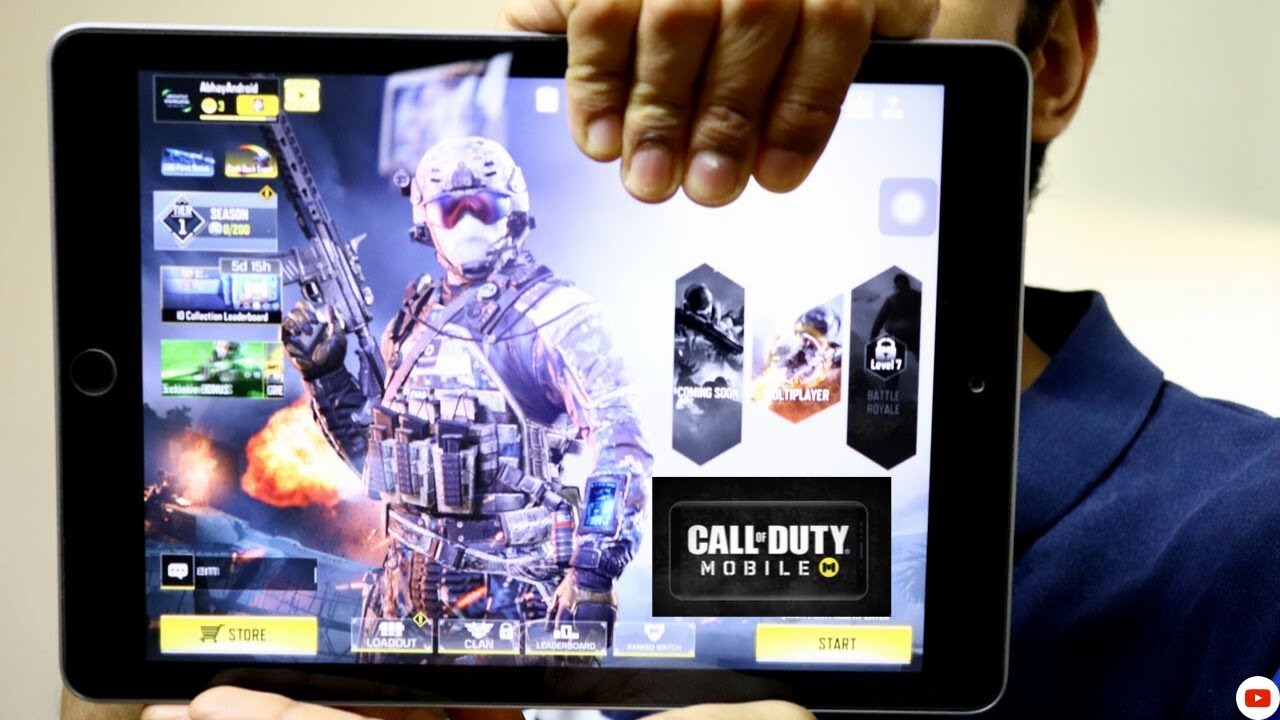 Call of Duty MOBILE gameplay on iPad 6th Gen | Better than PUBG? 👌 ...